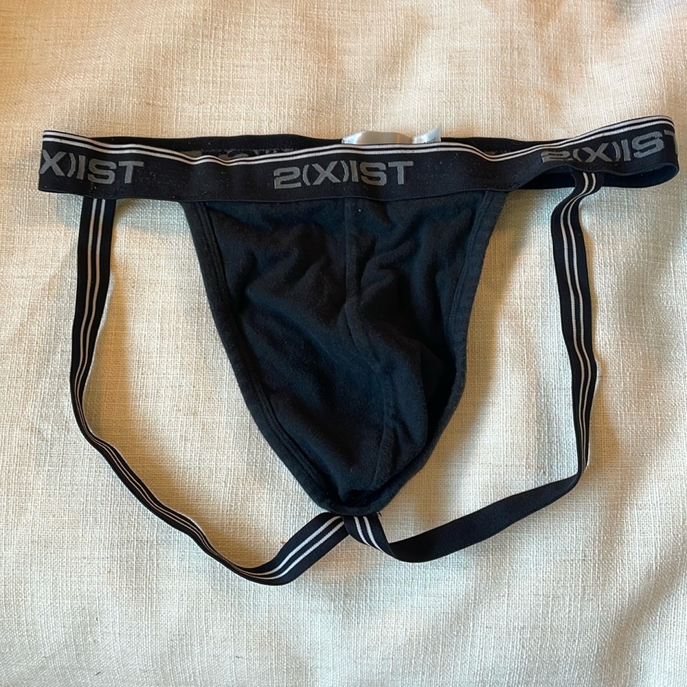 Men’s L black 2 XIST jockstrap